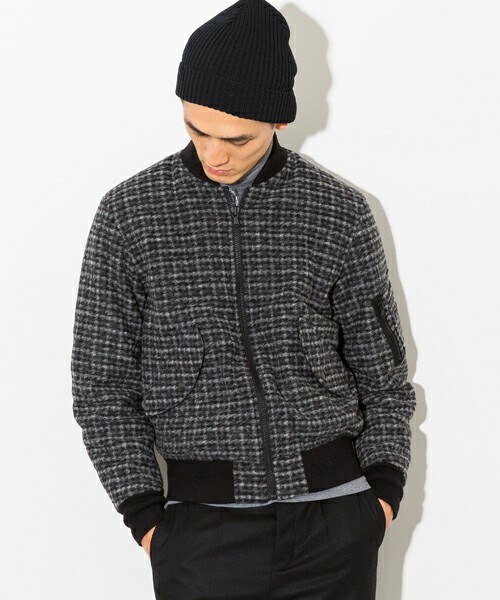 N.Hoolywood / エヌハリウッド 252-BL03 peg MA-1 ストライプ