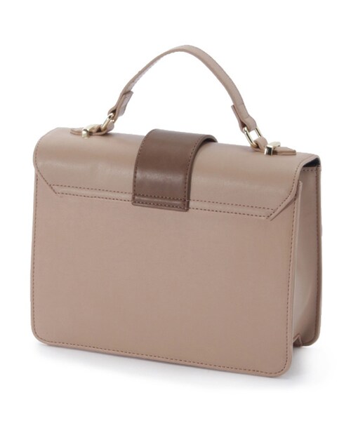 PAGEBOY（ページボーイ）の「2wayフラップハンドバッグ（バッグ・レディース・ブラック/ベージュ/ブラック系）」の5枚目の写真