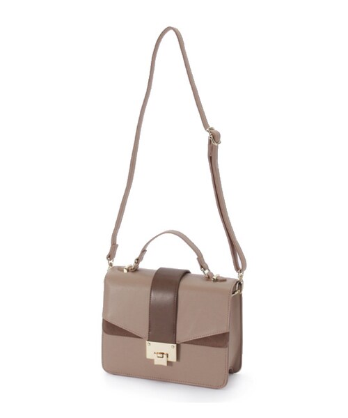 PAGEBOY（ページボーイ）の「2wayフラップハンドバッグ（バッグ・レディース・ブラック/ベージュ/ブラック系）」の12枚目の写真