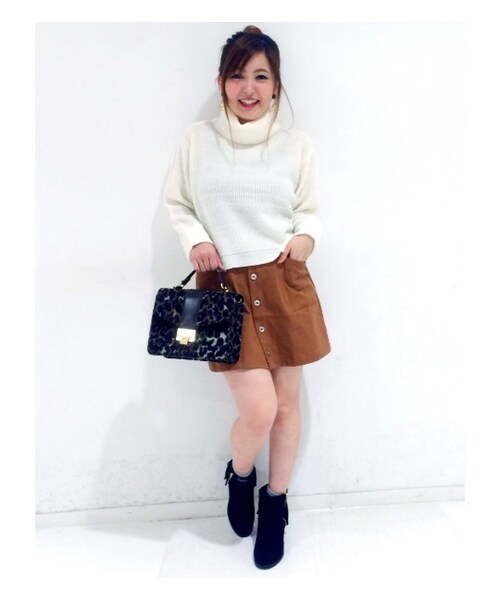 PAGEBOY（ページボーイ）の「2wayフラップハンドバッグ（バッグ・レディース・ブラック/ベージュ/ブラック系）」の14枚目の写真