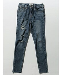 imvely | ヴィンテージ風クラッシュデニム(デニムパンツ)