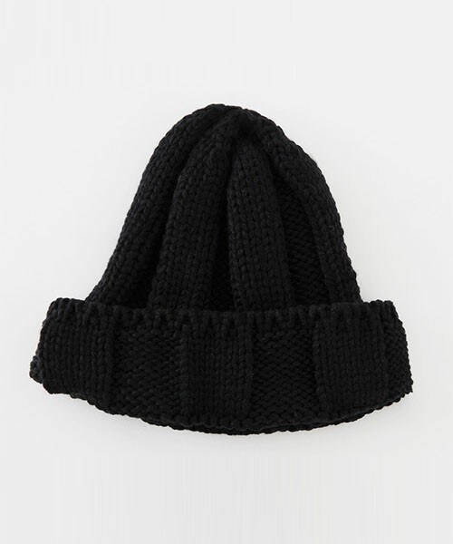 DHOLIC（ディーホリック）の「9colorsシンプルニットビーニー（ニットキャップ/ビーニー・レディース・カーキ/グレー/ネイビー/ブラック/ブラックグレー/ブルー/ベージュ/レッド/ワイン・FREE）」の2枚目の写真