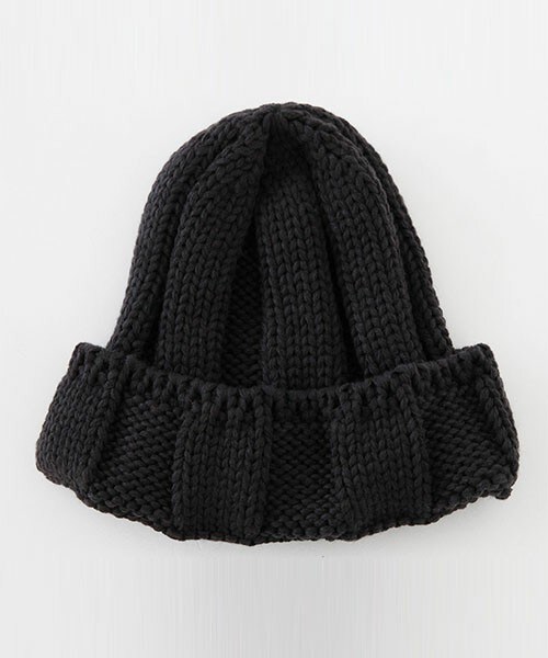 DHOLIC（ディーホリック）の「9colorsシンプルニットビーニー（ニットキャップ/ビーニー・レディース・カーキ/グレー/ネイビー/ブラック/ブラックグレー/ブルー/ベージュ/レッド/ワイン・FREE）」の4枚目の写真