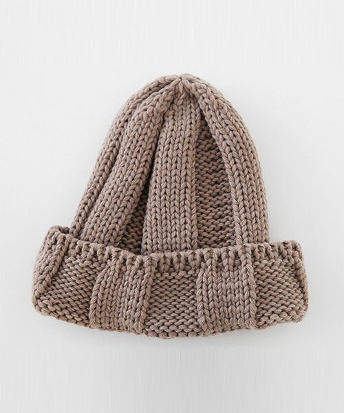 DHOLIC（ディーホリック）の「9colorsシンプルニットビーニー（ニットキャップ/ビーニー・レディース・カーキ/グレー/ネイビー/ブラック/ブラックグレー/ブルー/ベージュ/レッド/ワイン・FREE）」の5枚目の写真