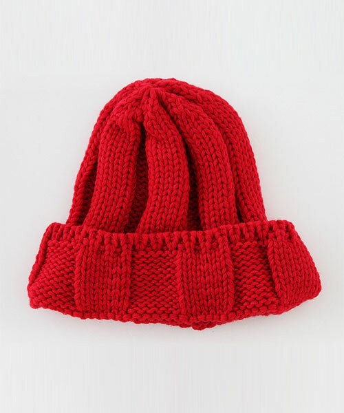 DHOLIC（ディーホリック）の「9colorsシンプルニットビーニー（ニットキャップ/ビーニー・レディース・カーキ/グレー/ネイビー/ブラック/ブラックグレー/ブルー/ベージュ/レッド/ワイン・FREE）」の8枚目の写真