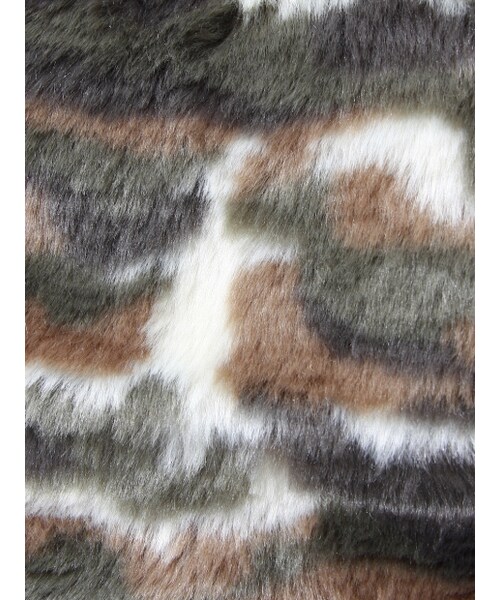 interstaple（インターステイプル）の「3WAYファーショルダー（トートバッグ・レディース・GRY/BG/CMF・F）」の16枚目の写真