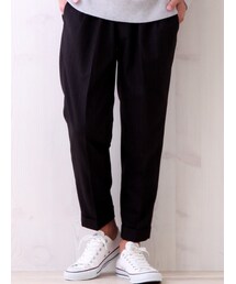 ABAHOUSE | WINTER TROPICAL 2タックペグトップパンツ(パンツ)