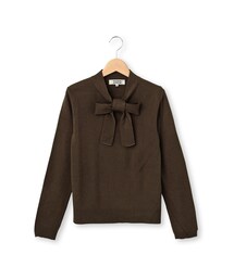 MINIMUM | ボウタイニット(トップス)