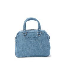 ジャックルコー　リスボンミニ　メタリックパープル JACQUES LE CORRE（ジャックルコー）の「バッグ（リスボンミニミニ