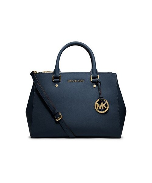MICHAEL KORS(マイケルコース)の「MICHAEL Michael Kors 'Medium Sutton' Saffiano Leather Tote(トートバッグ・レディース・Black/Beige/Pink/Blue・One Size)」の3枚目の写真