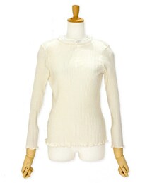 flower | puti frill turtle ～プチフリルタートル(Tシャツ/カットソー)