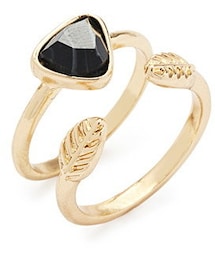 FOREVER 21 | FOREVER 21 Leaf Ring Set(リング)