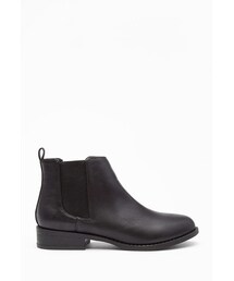 FOREVER 21 | FOREVER 21 Faux Leather Chelsea Booties(ブーツ)