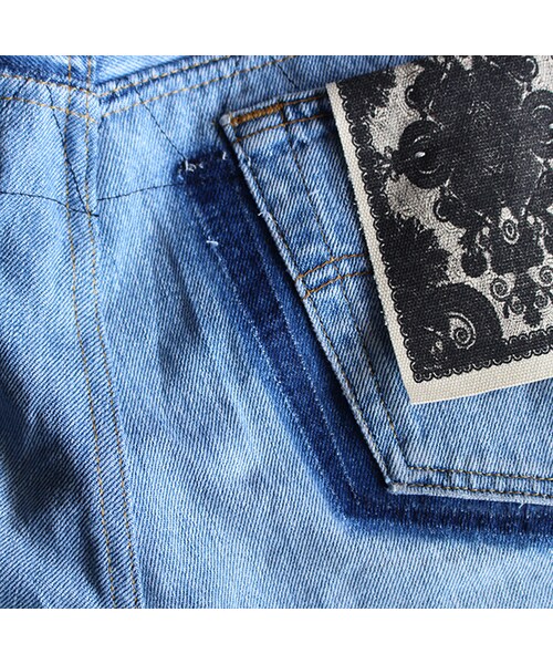 niche.(ニッチ)の「Re Roam Gaucho Jean(パンツ・Indigo Blue・S/L)」の14枚目の写真