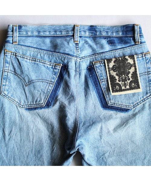 niche.(ニッチ)の「Re Roam Gaucho Jean(パンツ・Indigo Blue・S/L)」の10枚目の写真
