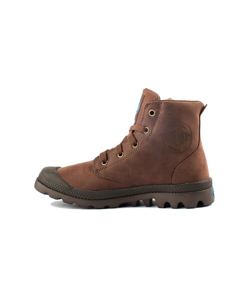 PALLADIUM(パラディウム)の「Pampa Hi Lite Lea Gusset (Brown)(シューズ・レディース・Chocolate・5.5/6/6.5/7/7.5/8)」の2枚目の写真