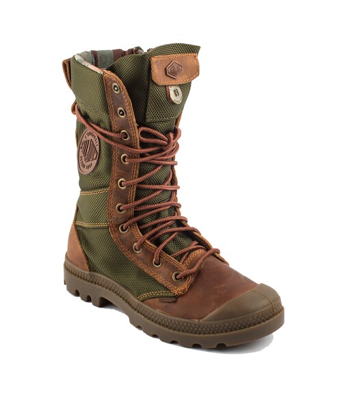 PALLADIUM(パラディウム)の「Pampa Tactical (Brown/Olive)(シューズ・レディース・Bridle Brown/Olive Drab・7/7.5/8/8.5/9/9.5/10/10.5/11)」の3枚目の写真