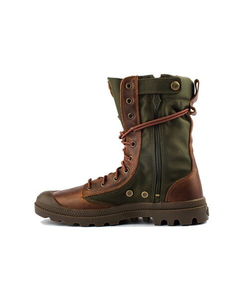 PALLADIUM(パラディウム)の「Pampa Tactical (Brown/Olive)(シューズ・レディース・Bridle Brown/Olive Drab・7/7.5/8/8.5/9/9.5/10/10.5/11)」の2枚目の写真