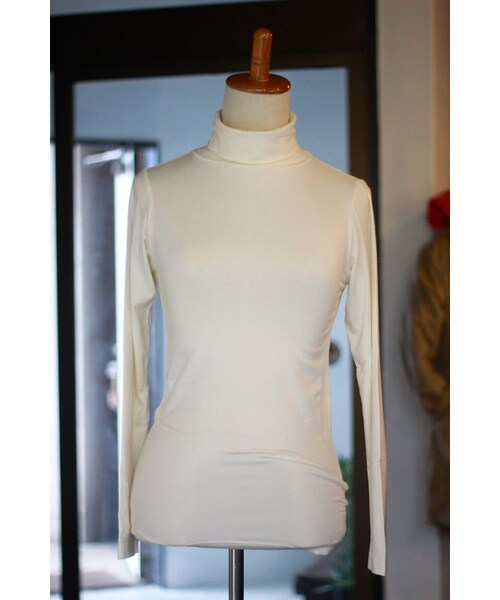 STORES.jp（ストアーズドットジェーピー）の「JIGSAW （ジグソー）  WARM JERSEY HI NECK T-SHIRT [メンズ&レディース]（Tシャツ/カットソー・レディース・その他）」の7枚目の写真
