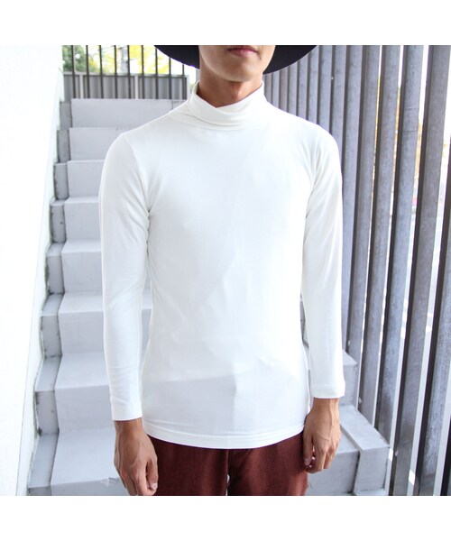 STORES.jp（ストアーズドットジェーピー）の「JIGSAW （ジグソー）  WARM JERSEY HI NECK T-SHIRT [メンズ&レディース]（Tシャツ/カットソー・レディース・その他）」の3枚目の写真
