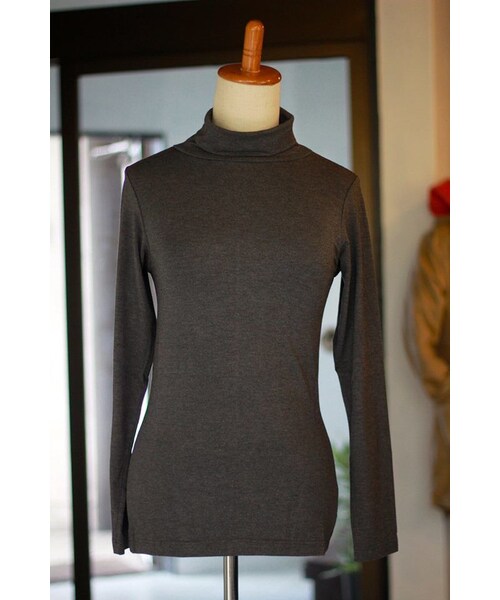 STORES.jp（ストアーズドットジェーピー）の「JIGSAW （ジグソー）  WARM JERSEY HI NECK T-SHIRT [メンズ&レディース]（Tシャツ/カットソー・レディース・その他）」の6枚目の写真