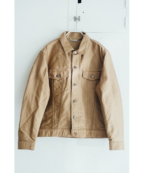 AURALEE（オーラリー）の「FINX MOLESKIN JACKET 牛仔外套（）」 - WEAR 