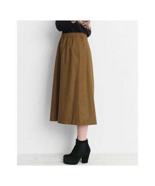 URBAN RESEARCH Sonny Label(アーバンリサーチサニーレーベル)の「ビエラギャザースカート(スカート・レディース・CAM/NVY・FREE)」の8枚目の写真