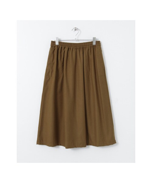 URBAN RESEARCH Sonny Label(アーバンリサーチサニーレーベル)の「ビエラギャザースカート(スカート・レディース・CAM/NVY・FREE)」の1枚目の写真