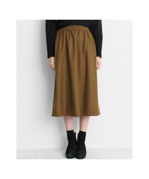 URBAN RESEARCH Sonny Label(アーバンリサーチサニーレーベル)の「ビエラギャザースカート(スカート・レディース・CAM/NVY・FREE)」の7枚目の写真