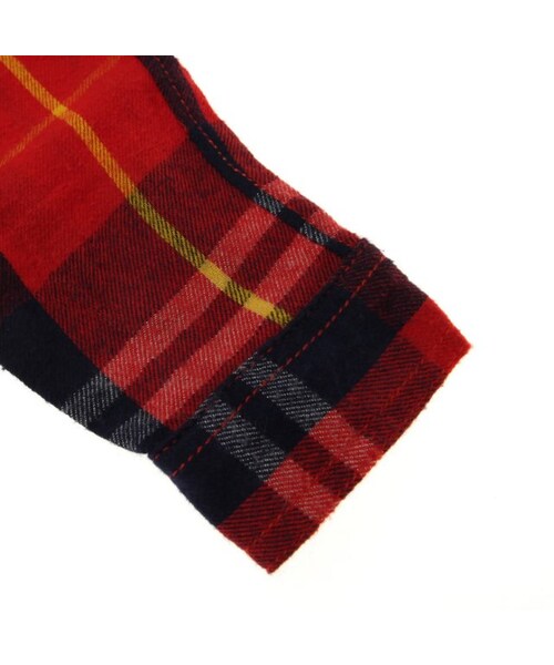 apres les cours(アプレレクール)の「Autumnチェックシャツワンピース(ワンピース/ドレス・キッズ・レッド/イエロー・80/90/100/110/120/130/140)」の7枚目の写真