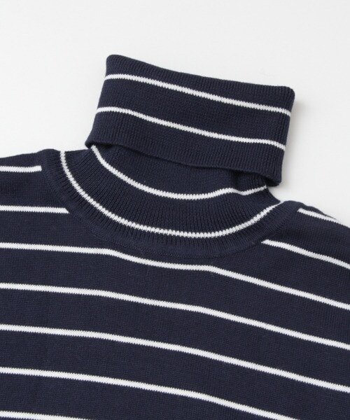 URBAN RESEARCH（アーバンリサーチ）の「高領針織衫（トップス・レディース・藏青米雙色/灰藍雙色/灰色/藏青色・FREE）」の18枚目の写真