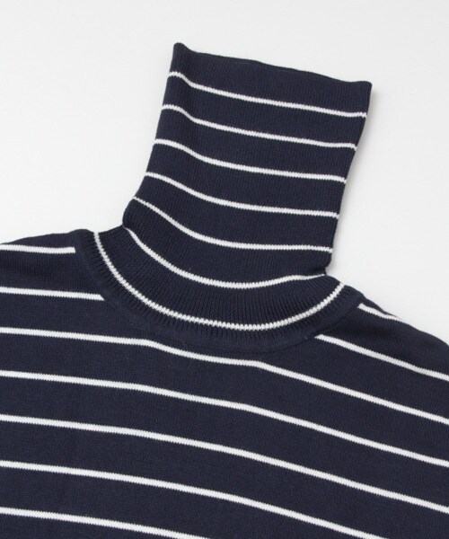 URBAN RESEARCH（アーバンリサーチ）の「高領針織衫（トップス・レディース・藏青米雙色/灰藍雙色/灰色/藏青色・FREE）」の17枚目の写真