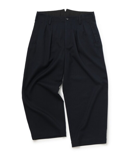 JUNRED（ジュンレッド）の「ガウチョパンツ（パンツ・メンズ・チャコール/キャメル/ネイビー・S/M/L）」の4枚目の写真