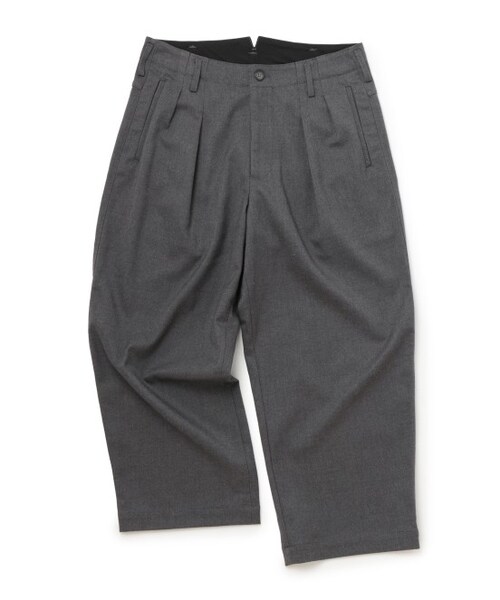 JUNRED（ジュンレッド）の「ガウチョパンツ（パンツ・メンズ・チャコール/キャメル/ネイビー・S/M/L）」の2枚目の写真