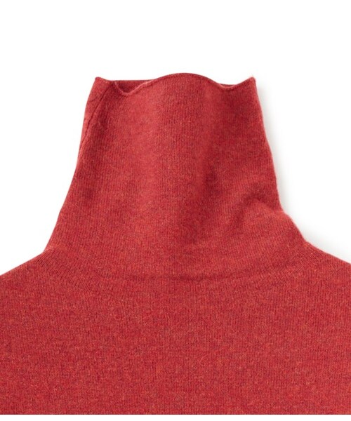 ADAM ET ROPE'（アダムエロペ）の「タートルニットロングワンピース（ワンピース/ドレス・レディース・ブラック/ベージュ/ワイン・38）」の6枚目の写真