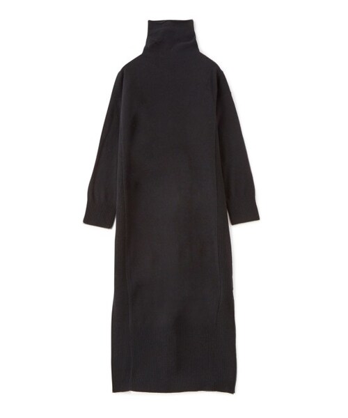 ADAM ET ROPE'（アダムエロペ）の「タートルニットロングワンピース（ワンピース/ドレス・レディース・ブラック/ベージュ/ワイン・38）」の2枚目の写真