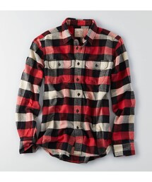 American Eagle | AEOヘリテージフランネルシャツ(シャツ/ブラウス)