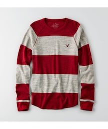 American Eagle | AEOヘリテージサーマルTシャツ(Tシャツ/カットソー)