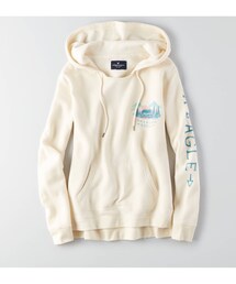 American Eagle | AEOスウェットプルオーバーフーディー(パーカー)