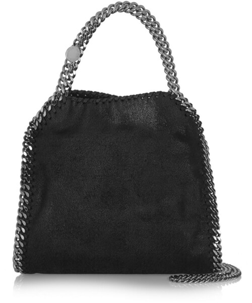 STELLA McCARTNEY(ステラマッカートニー)の「Stella McCartney Stella Mccartney The Falabella Mini Faux Brushed-Leather Tote(トートバッグ・レディース・Black・One Size)」の1枚目の写真