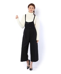 mysty woman | ウール混ツイード2WAYコンビネゾン(オールインワン・サロペット)