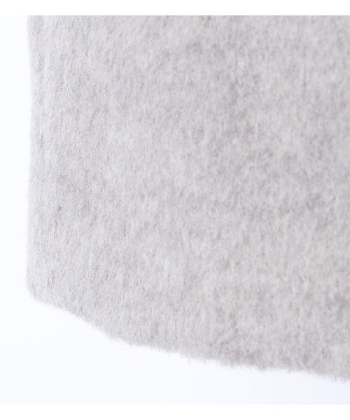 mysty woman（ミスティウーマン）の「シャギーショールフードガウンコート（ジャケット/アウター・レディース・グレー/ベージュ/ピンクベージュ/ネイビー・S/M）」の10枚目の写真