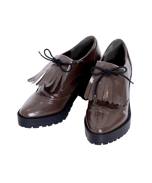 dazzlin（ダズリン）の「【goods】オックスフォードレースシューズ（シューズ・レディース・ブラック/ダークブラウン・M/L）」の5枚目の写真