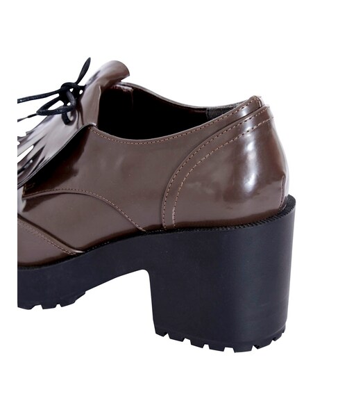 dazzlin（ダズリン）の「【goods】オックスフォードレースシューズ（シューズ・レディース・ブラック/ダークブラウン・M/L）」の9枚目の写真