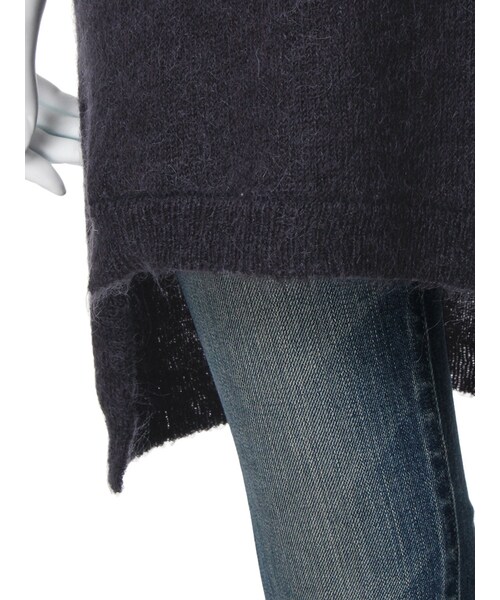 Ungrid(アングリッド)の「スリットイレヘムソフトニット(トップス・レディース・ネイビー/カーキ/キャメル・F)」の10枚目の写真