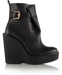 PIERRE HARDY | Pierre Hardy Leather Wedge Ankle Boots(ブーツ)