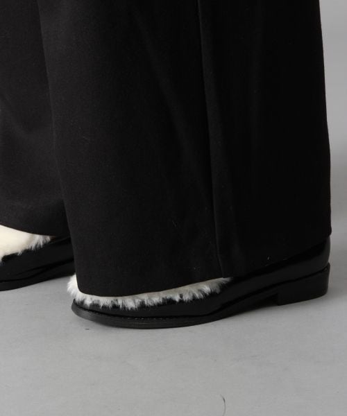 BLISS POINT（ブリスポイント）の「TRフカタックワイドパンツ（パンツ・レディース・ブラック/ブラウン/カーキ・M/L）」の9枚目の写真