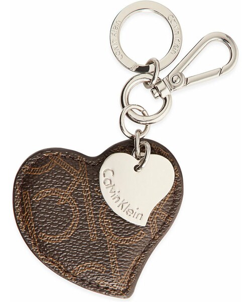 Calvin Klein（カルバン・クライン）の「Calvin Klein Monogram Heart Keychain  Charm（キーホルダー）」 - WEAR