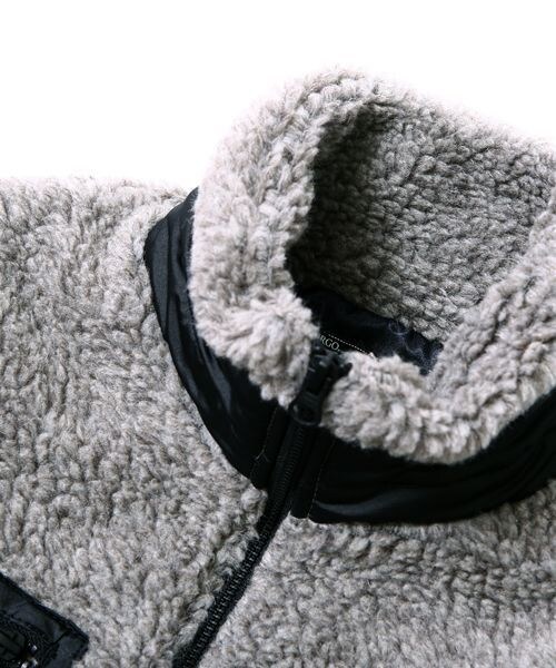 VIRGOwearworks（ヴァルゴウェアワークス）の「Sheep look boa jkt ボアマウンテンジャケット（ジャケット/アウター・メンズ・GRAY/NAVY/BLACK・2/3/4）」の14枚目の写真
