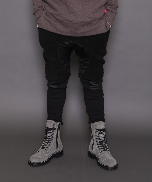 VIRGOwearworks(ヴァルゴウェアワークス)の「Sheep look boa change pants ボアマウンテンパンツ(パンツ・メンズ・GRAY/NAVY/BLACK・2/3/4)」の1枚目の写真